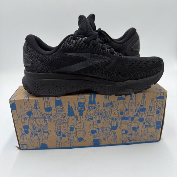 Brooks Women’s Ghost 16 Running Shoes Black/Ebony 6.5 Wide NWB -No Lid - Picture 5 of 8
